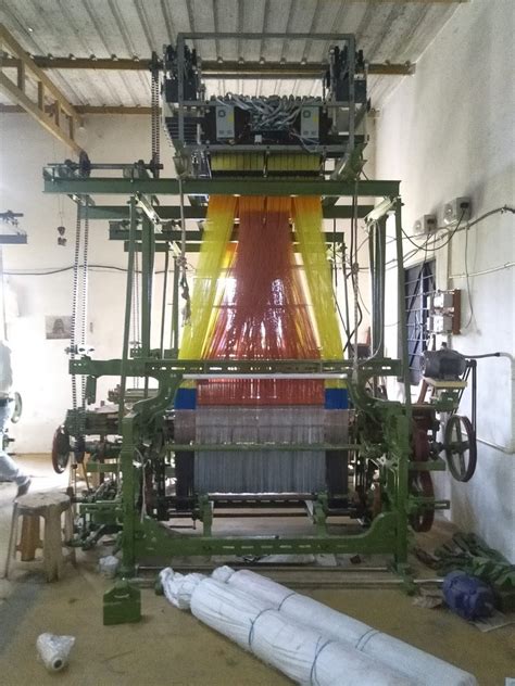 Hp Mild Steel Electronic Jacquard Power Loom Machine For Weaving