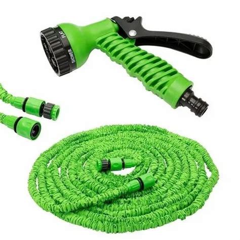 15mt 50ft Expandable Garden Hose And Spray Nozzle Combo Garden Pipe Magic Hose At Rs 125 Water