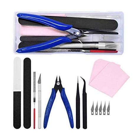 Mandala Crafts Model Tool Kit - Hobby Building Tool Hardware Basic Set ...