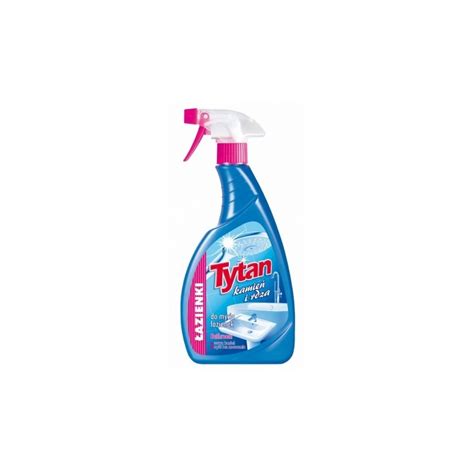 TYTAN PŁYN DO MYCIA ŁAZIENEK KAMIEŃ I RDZA SPRAY 500ML