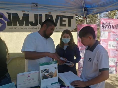 Orientan a estudiantes de CONALEP plantel Tecate sobre educación sexual