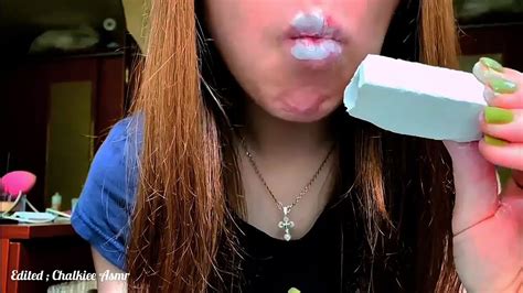 Dry Chalk Eating ASMR Edited By Me YouTube