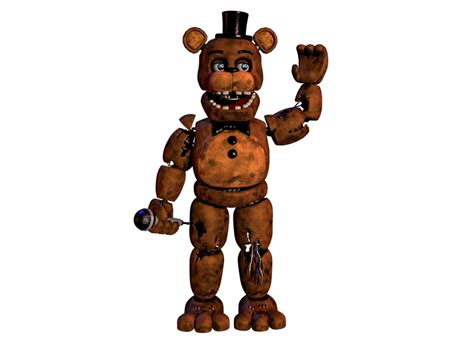 Withered Freddy Full Body By Jirawatkontip1195 On Deviantart