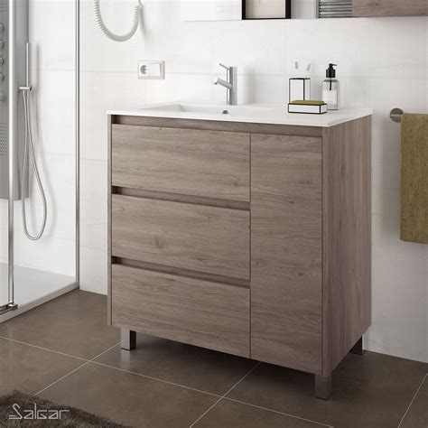 Mueble de baño ARENYS 855 ROBLE ETERNITY Lavabo