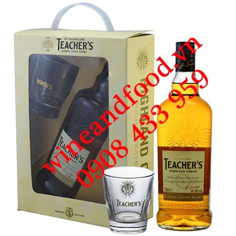 Rượu Whisky Teachers Hộp Quà 70cl