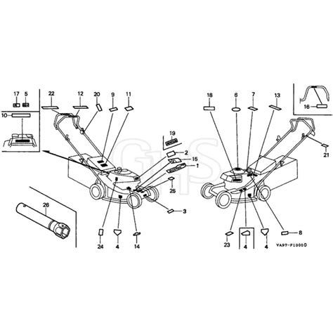 Honda Hrb Sdt Mzbc Label Diagram Ghs