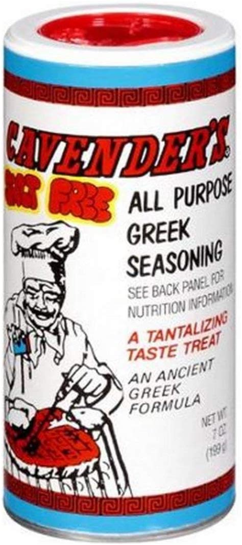 Cavender S All Purpose Greek Seasoning Salt Free No Msg 7 Oz Pack Of 2