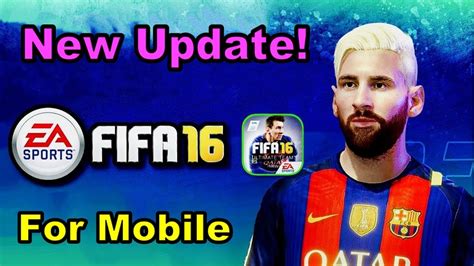 Fifa 16 Mobile All In One Update V2 Latest Transfers And New Face