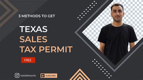 3 Methods To Get Texas Sales Tax Permit Free For LLC 2022 Step By Step