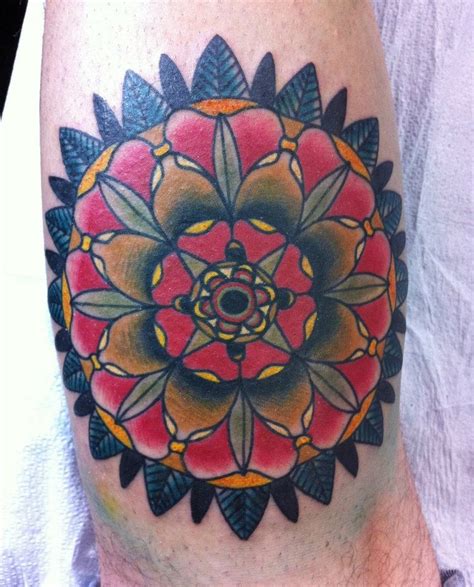 mandala flower tattoo | Traditional tattoo, Tattoos, Mandala flower tattoos