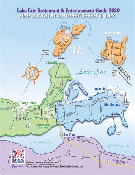 Detailed Map Of Lake Erie