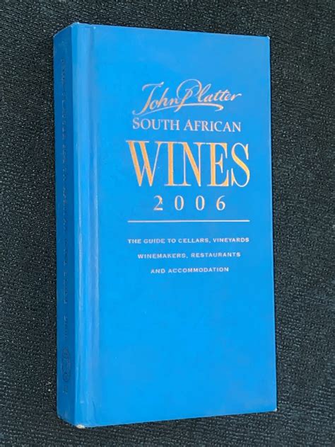 Cooking Food Wine John Platter S Guide Of South African Wine