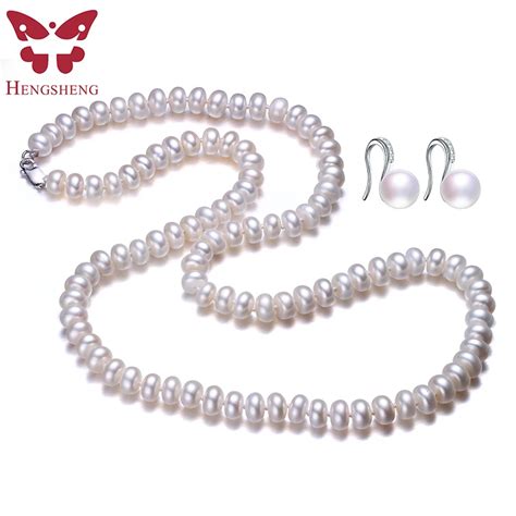 Natural Freshwater Pearl Jewelry Set For Women Pearl Jewelry Necklace