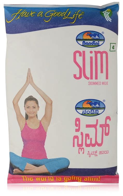 Nandini Good Life Milk Slim Ml Fino Pouch Amazon In Grocery