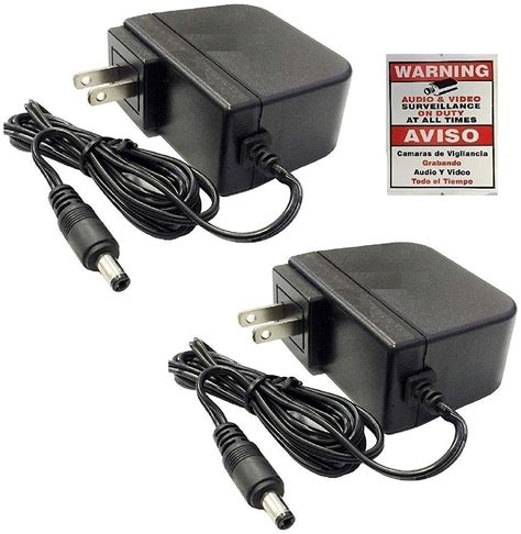 Pack V A Volt Dc Surveillance Camera Power Supply For