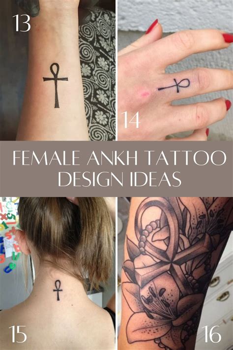 Unique Ankh Tattoo Design Ideas With A Deeper Meaning Artofit