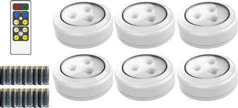 Brilliant Evolution Wireless Led Puck Light With Remote Control Led Under Cabinet Lighting