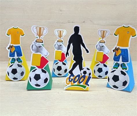 Cone Lembrancinha Futebol Copa Itens No Elo Festa Pronta Aa