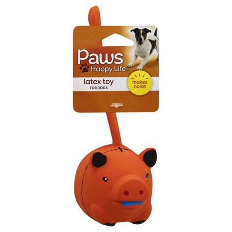 Paws Stuffed Latex Sports Ball Animal With Tail Dog Toy Hy Vee Aisles