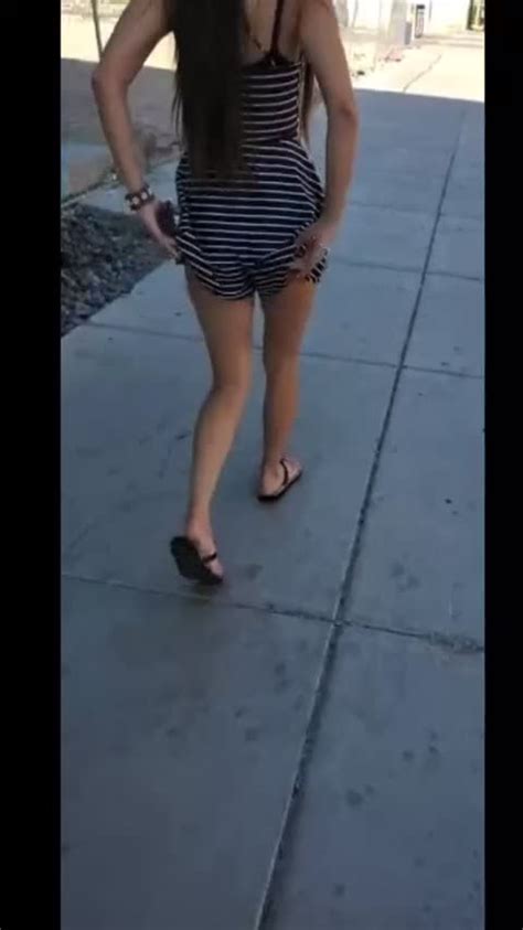First Time Flashing Ass In Public Scrolller