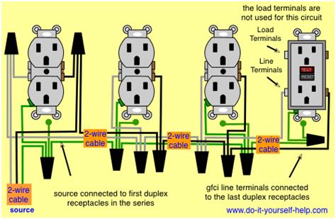 Gfci Wiring Diagram Multiple Outlets