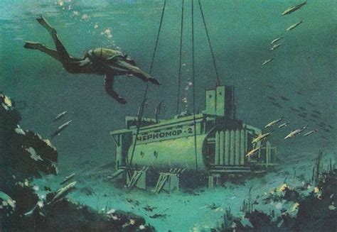 Historical Underwater Habitat Showcase Part 11 Chernomor Ii By