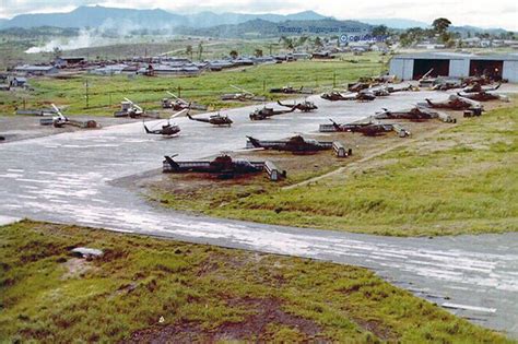 An Khê Helibase Bình Định 1960 S Photo By Tom Wilson Flickr