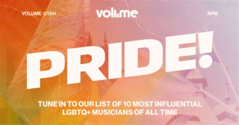 10 Most Influential Lgbtq Musicians Of All Time • Volume