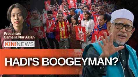 KiniNews Hadi Slammed For Using DAP Boogeyman To Attract Umno