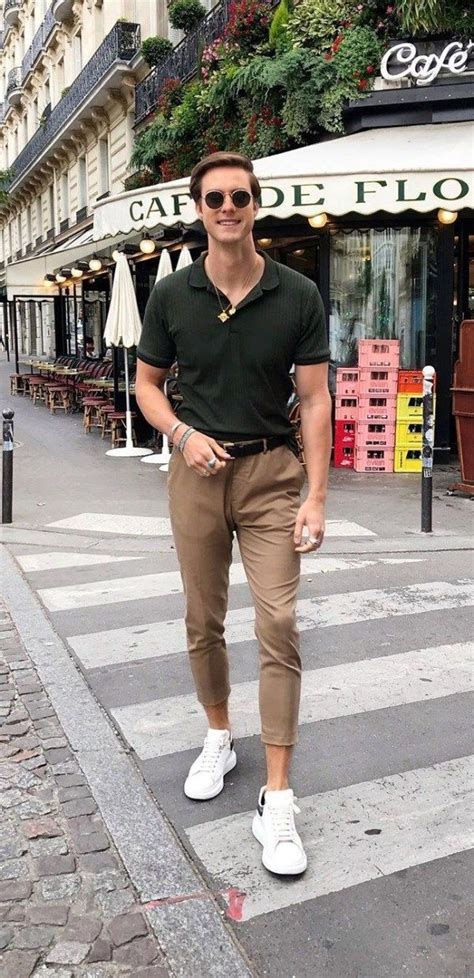 20 Cool Ootd Fashion For Men To Try This Season Polo Shirt Outfits