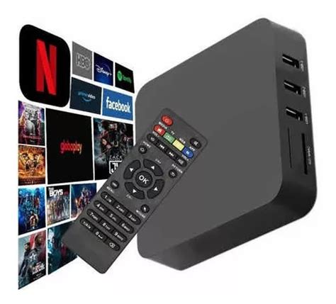 Aparelho K Adaptador Smart Tv Box Transforme Tv Em Smart Tv Frete Gr Tis