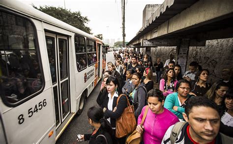 Greve Da Cptm Em S O Paulo Cotidiano Fotografia