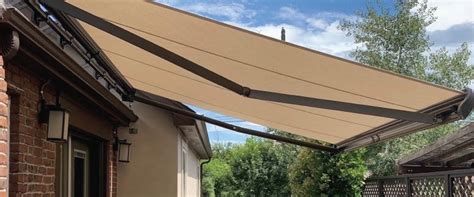 Motorized Exterior Shades Awnings Allied Furnishings Bountiful Ut