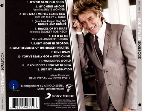 Car Tula Trasera De Rod Stewart Soulbook Portada