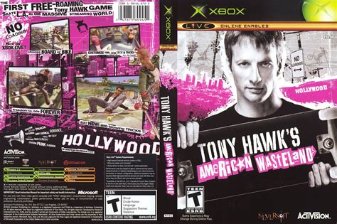 Ps2 Tony Hawk American Wasteland Art