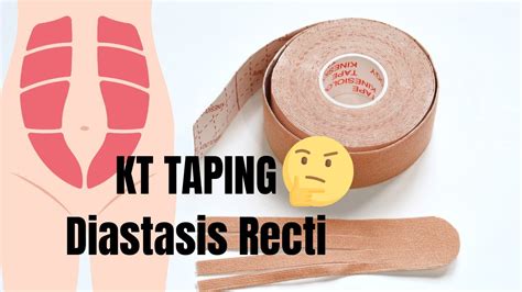 How To Apply Kinesio Kt Tape If You Have Diastasis Recti Pregnancy