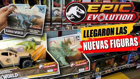 Encontr Las Nuevas Figuras De Jurassic World Epic Evolution Por