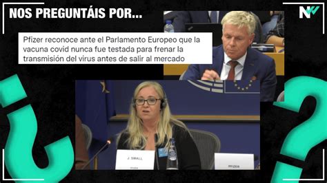 Qué sabemos de la respuesta de Pfizer en el Parlamento Europeo