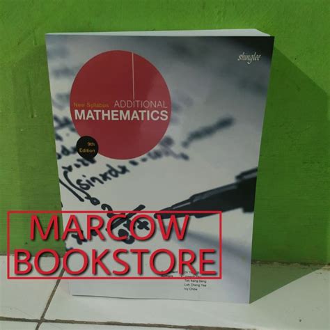 Jual Buku New Syllabus Additional Mathematics 9th Edition Shopee