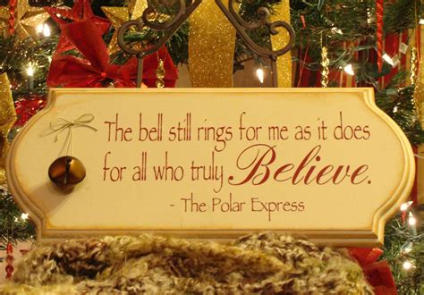 Polar Express Wood Plaque With Believe By Ifourwallscouldtalk