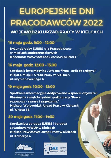 Europejskie Dni Pracodawców z WUP w Kielcach Urząd Marszałkowski