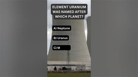 Element Origins Uranium Trivia Youtube