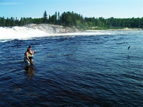 La Pêche à Gué Autour Du Lac Saint Jean Destination Lac Saint Jean