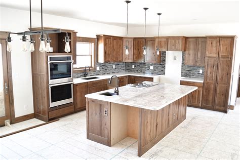 Dark Walnut Stain Cabinets