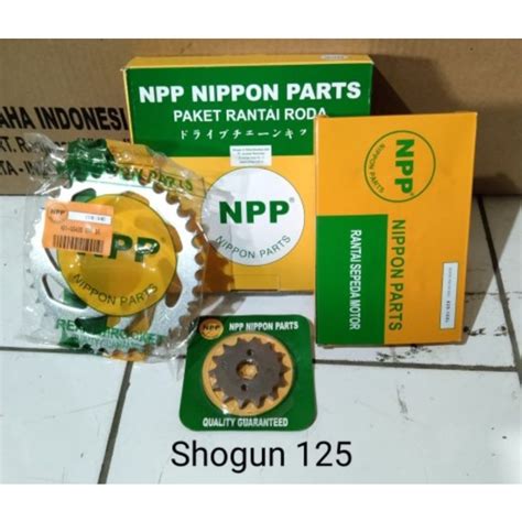 Jual Npp Gear Set Girset Paket Suzuki Smash New Shogun Npp Gir Set