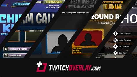 Free Twitch Overlays Stream Alerts Screens Twitch Overlay