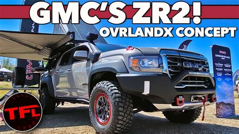 Is GMC Building A Canyon ZR2? I Get Hands-On With The OVRLANDX Off-road ...