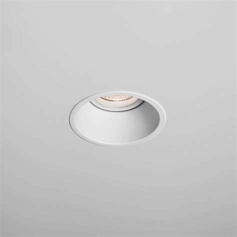 Astro Minima Round Fixed Matt White Downlight Recessed Spot