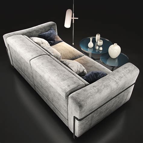 Sofa Natuzzi Fidelio 2907 3d Model 26 Fbx Max Obj Free3d