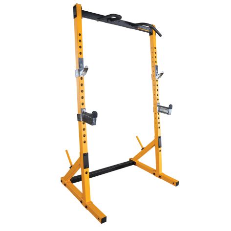 Powertec Workbench Half Rack Yellow